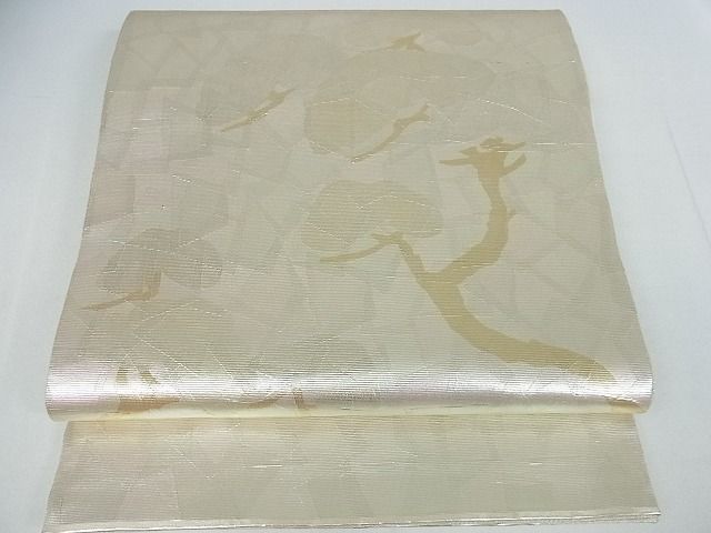 平和屋着物■両面六通柄袋帯 枝松文 逸品 cm2415
