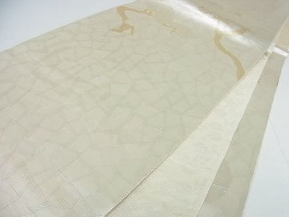 平和屋着物■両面六通柄袋帯 枝松文 逸品 cm2415