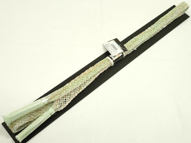 平和屋本店■夏物　和装小物　帯締め・帯揚げセット　逸品　未使用　CXAA0332s5