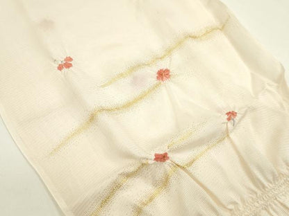平和屋本店■夏物　和装小物　帯締め・帯揚げセット　逸品　未使用　CXAA0335s5