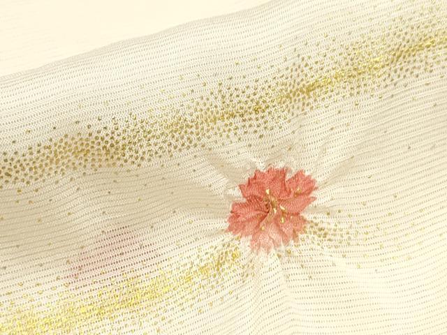 平和屋本店■夏物　和装小物　帯締め・帯揚げセット　逸品　未使用　CXAA0335s5