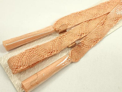平和屋本店■夏物　和装小物　帯締め・帯揚げセット　逸品　未使用　CXAA0335s5