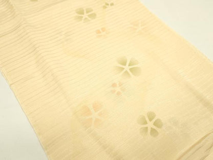 平和屋本店■夏物　和装小物　帯締め・帯揚げセット　逸品　未使用　CXAA0336s5