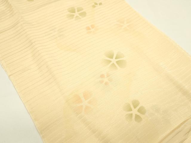 平和屋本店■夏物　和装小物　帯締め・帯揚げセット　逸品　未使用　CXAA0336s5