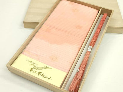 平和屋本店■夏物　和装小物　帯締め・帯揚げセット　逸品　未使用　CXAA0342s5