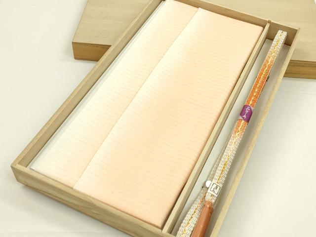 平和屋本店■夏物　和装小物　帯締め・帯揚げセット　逸品　未使用　CXAA0415s5