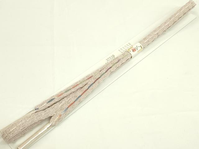 平和屋本店■夏物　和装小物　帯締め・帯揚げセット　逸品　未使用　CXAA0416s5