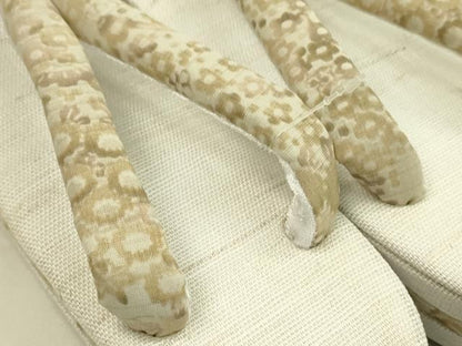 平和屋本店■和装小物　亜麻草履　スリーシーズン　春夏秋　麻　箱付き　逸品　新品　CXAA0423s5