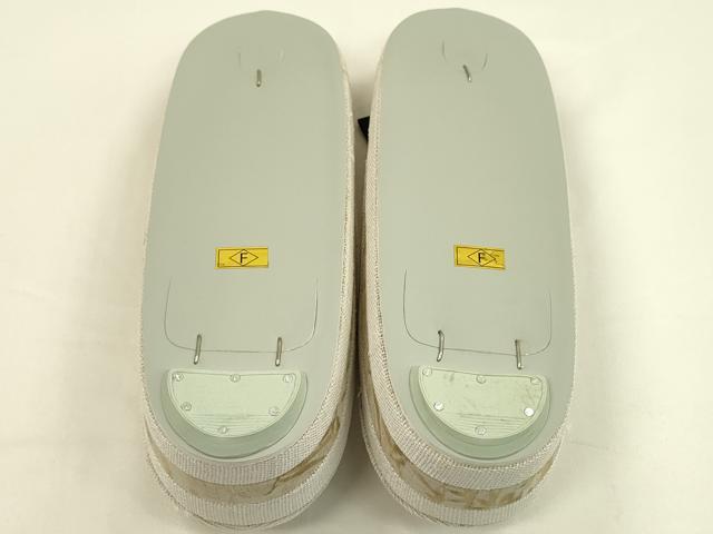 平和屋本店■和装小物　亜麻草履　スリーシーズン　春夏秋　麻　箱付き　逸品　新品　CXAA0423s5