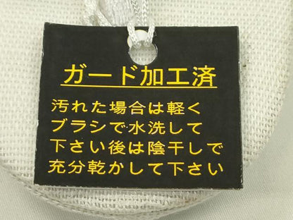 平和屋本店■和装小物　亜麻草履　スリーシーズン　春夏秋　麻　箱付き　逸品　新品　CXAA0438s5
