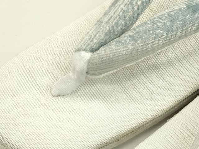 平和屋本店■和装小物　亜麻草履　スリーシーズン　春夏秋　麻　箱付き　逸品　新品　CXAA0440s5