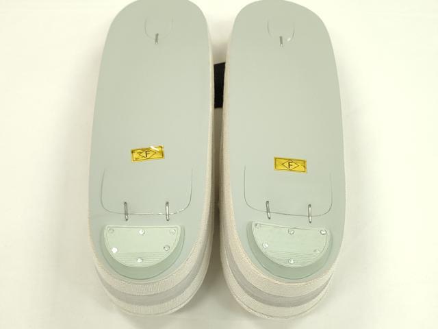 平和屋本店■和装小物　亜麻草履　スリーシーズン　春夏秋　麻　箱付き　逸品　新品　CXAA0456s5