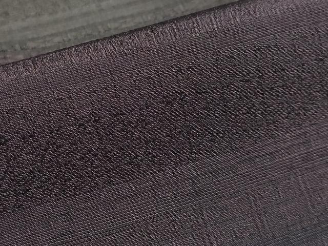 平和屋本店■極上　男性　お召　単衣　横段文　逸品　未使用　CYAA1064s5