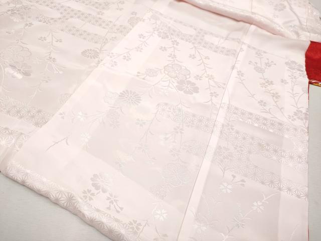 平和屋本店■極上　創業460年・千總　七五三　女の子　7歳　祝着　流水鴛鴦花文　金彩　逸品　CYAA1224s5