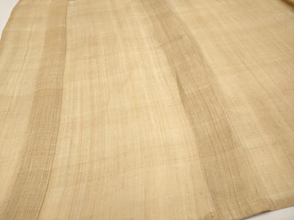 平和屋本店■極上　夏物　芭蕉布　手積み芭蕉糸100％　飴色　逸品　CYAA1269s5