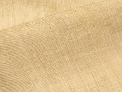 平和屋本店■極上　夏物　芭蕉布　手積み芭蕉糸100％　飴色　逸品　CYAA1269s5