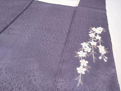 平和屋本店●極上 訪問着 駒刺繍 宝尽くし雪輪枝花文 暈し染め 金彩 逸品 CYAA1287s5