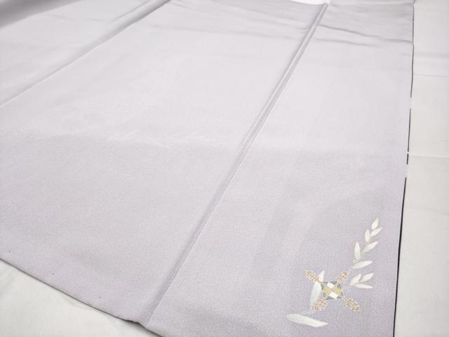 平和屋本店■極上　本加賀友禅作家　中正享子　訪問着　五輪　証紙付き　深紫色地　逸品　CYAA1305s5