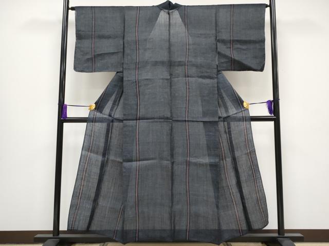 平和屋本店■極上　夏物　重要無形文化財　本場宮古上布　苧麻　逸品　未使用　CYAA1311s5
