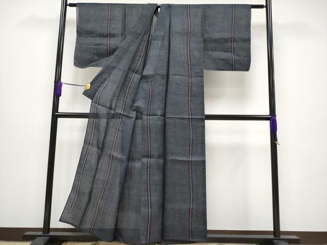 平和屋本店■極上　夏物　重要無形文化財　本場宮古上布　苧麻　逸品　未使用　CYAA1311s5