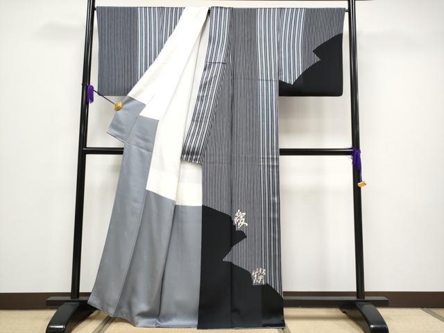 平和屋本店■極上　美空ひばり　訪問着・袋帯・帯揚げセット　横浜浪漫　愛燦燦　逸品　CYAA1557s5