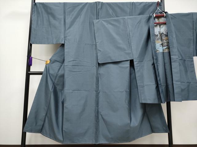 平和屋本店●極上 男性 本場大島紬 アンサンブル 逸品 未使用 CYAA1595s5