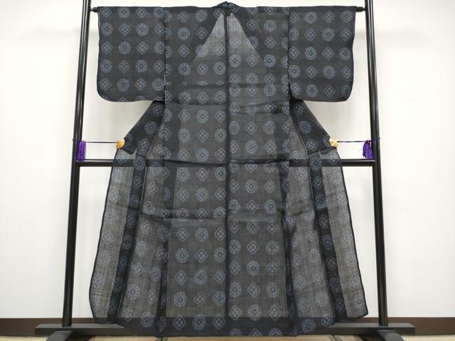平和屋本店＊極上 夏物 重要無形文化財 本場宮古上布 苧麻 逸品 CYAA1602s5