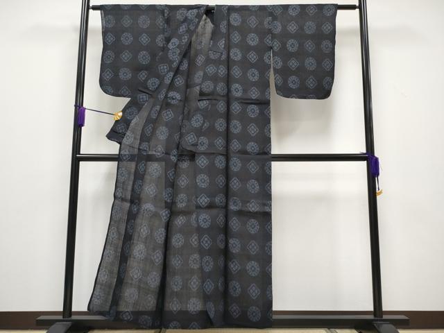 平和屋本店＊極上 夏物 重要無形文化財 本場宮古上布 苧麻 逸品 CYAA1602s5