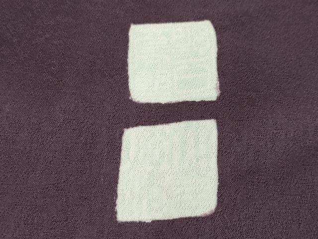 平和屋本店●超希少 野口彦太郎 大彦三代目 江戸染繍友禅 訪問着 駒刺繍 枝花文 金糸 高島屋扱い 深紫色地 逸品 CYAA1721s5