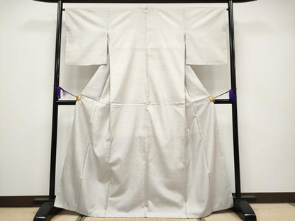 平和屋本店●極上 本場大島紬 白大島 100亀甲 総詰め 証紙付き 逸品 CYAA1725s5