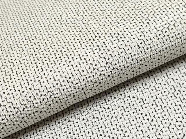 平和屋本店●極上 本場大島紬 白大島 100亀甲 総詰め 証紙付き 逸品 CYAA1725s5