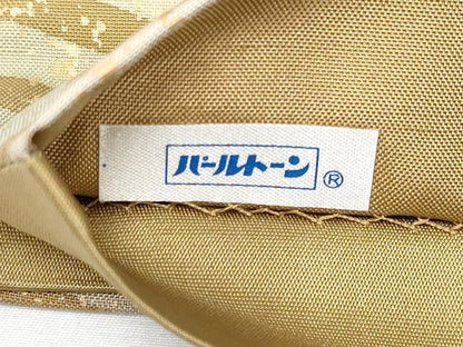 平和屋本店■極上　石川県指定無形文化財　牛首紬　白山工房　手織り　全通柄袋帯　横段流水文　金彩　逸品　CYAA1818s5
