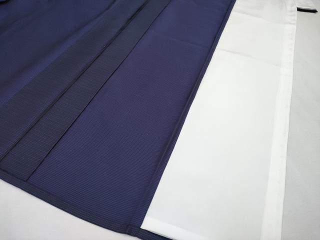 平和屋本店▽極上 男性 お召 単衣 格子柄 逸品 CYAA1840s5