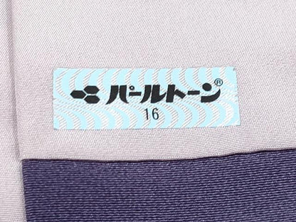 平和屋本店＃極上 長羽織 三眠蚕 まるまん 花唐草文 金銀彩 反端付き 深紫色地 逸品 CYAA1852s5