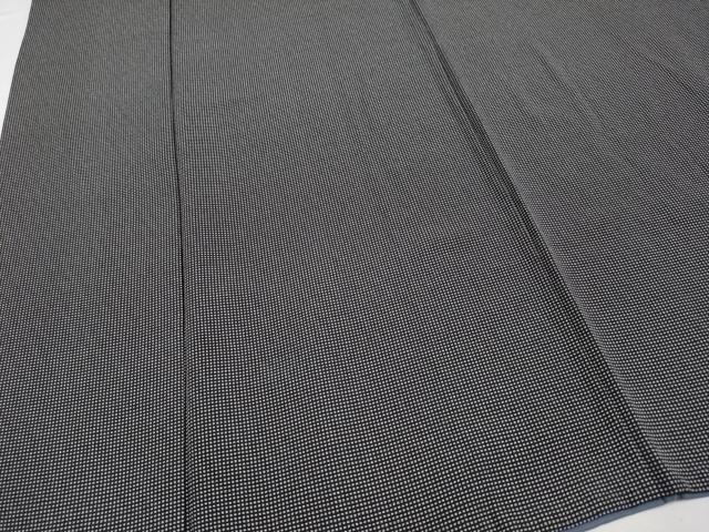 平和屋本店■極上　江戸小紋　角通し　黒地　逸品　CYAA1871s5