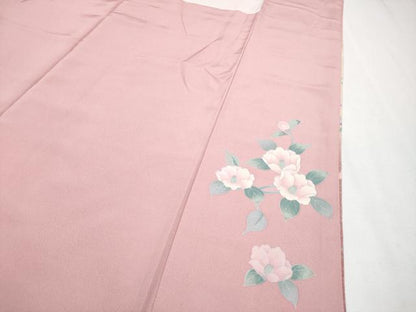 平和屋本店■極上　訪問着　花鳥文　暈し染め　金彩　逸品　CYAA1889s5