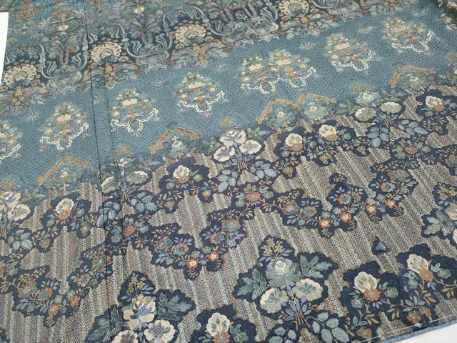 平和屋本店●極上 中国三大刺繍 スワトウ刺繍 総刺繍 訪問着 花唐草文 暈し染め 逸品 未使用 CYAA1923s5
