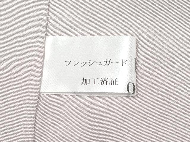 平和屋本店■最高級　訪問着　総刺繍　駒刺繍　枝桜文　暈し染め　金糸　桜鼠色地　逸品　未使用　CYAA1984s5