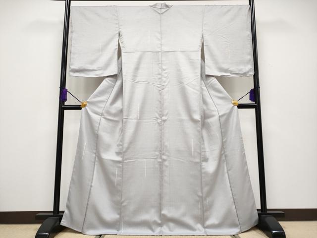 平和屋本店●極上 京都染織メーカー・貴久樹謹製 野蚕糸 ナチュラルタッサー 手紡ぎ・手織り 証紙付き 逸品 未使用 CYAA1995s5