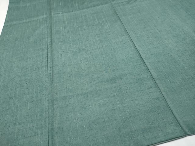 平和屋本店■極上 男性 紬・羽織セット 着物：青鈍色 羽織：薄青色 逸品 CYAA2009s5
