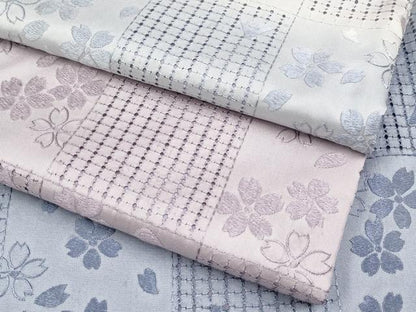 平和屋本店●極上 中国三大刺繍 スワトウ刺繍 総刺繍 訪問着 本場染大島紬 市松舞桜文 やまと誂製 逸品 CYAA2016s5