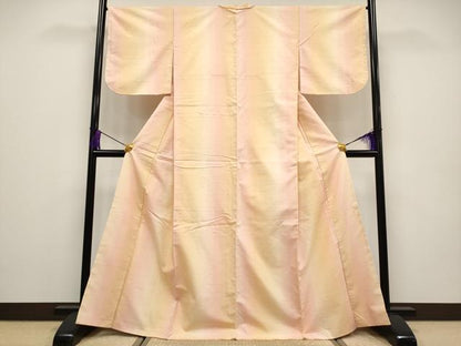 平和屋着物●極上　紅花紬　米沢　逸品　CYAA4226s6