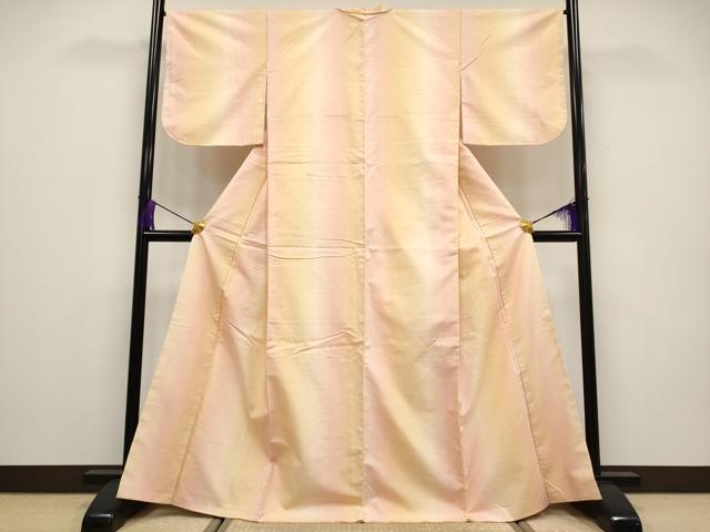 平和屋着物●極上　紅花紬　米沢　逸品　CYAA4226s6