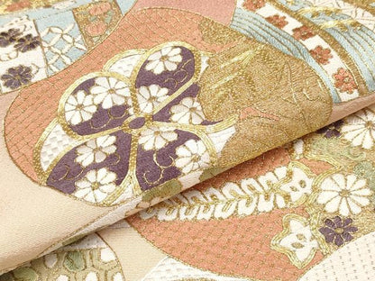 平和屋本店■極上　色留袖　総刺繍　駒刺繍　貝合せ吉祥枝花文　暈し染め　逸品　未使用　CYAA2029s5