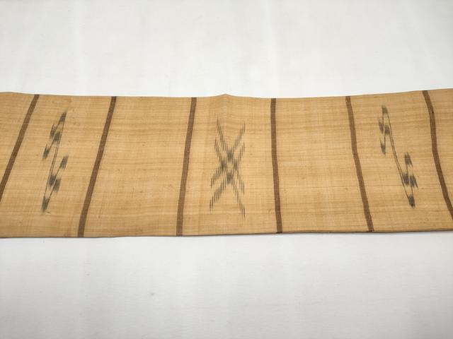 平和屋本店＊極上 夏物 芭蕉布 手積み芭蕉糸100％ 九寸名古屋帯 逸品 CYAA2061s5