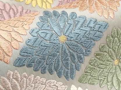 平和屋本店■極上　六通柄袋帯　唐織　菊菱文　金糸　逸品　CYAA2077s5