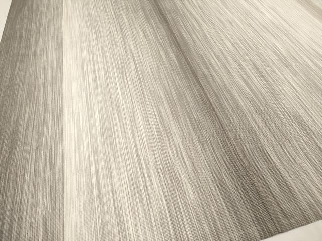平和屋着物▽極上 本塩沢 やまだ織 単衣 縞 逸品 CYAA4305s6