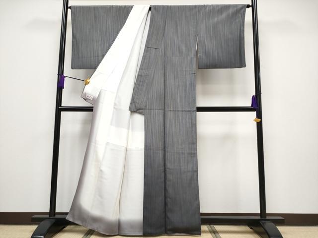 平和屋本店●極上 本塩沢 やまだ織 訪問着 染色作家 桐村博 やまと誂製 逸品 CYAA2160s5