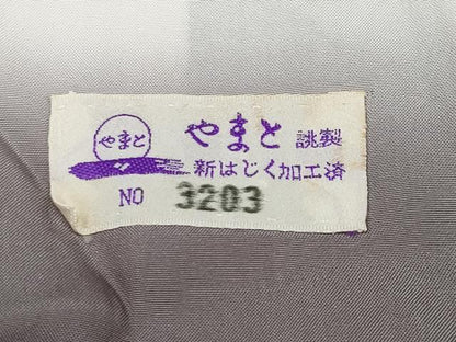 平和屋本店●極上 本塩沢 やまだ織 訪問着 染色作家 桐村博 やまと誂製 逸品 CYAA2160s5
