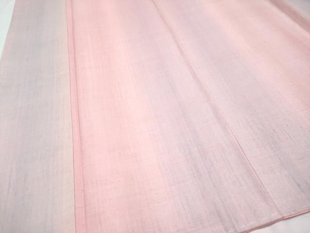 平和屋本店■極上　よねざわ　新田工房　紅花紬　反端付き　逸品　未使用　CYAA2174s5